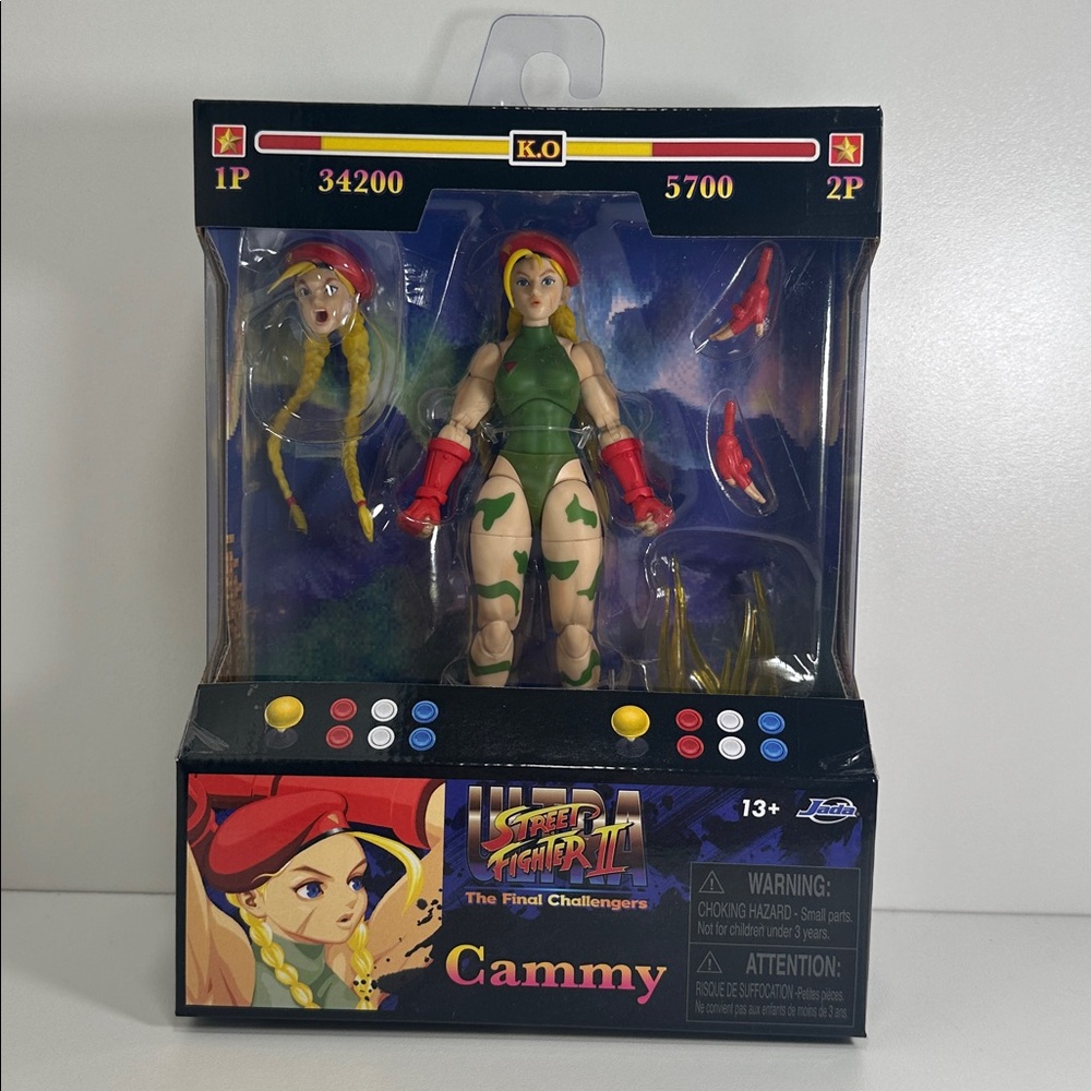 Street Fighter Cammy Action Figure Jada Toys 2025 new